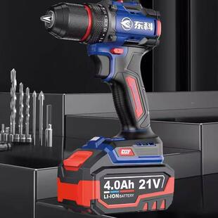 东科无刷锂电1手钻1260221V充电6钻手电钻V双速电动小钢炮D手GT手