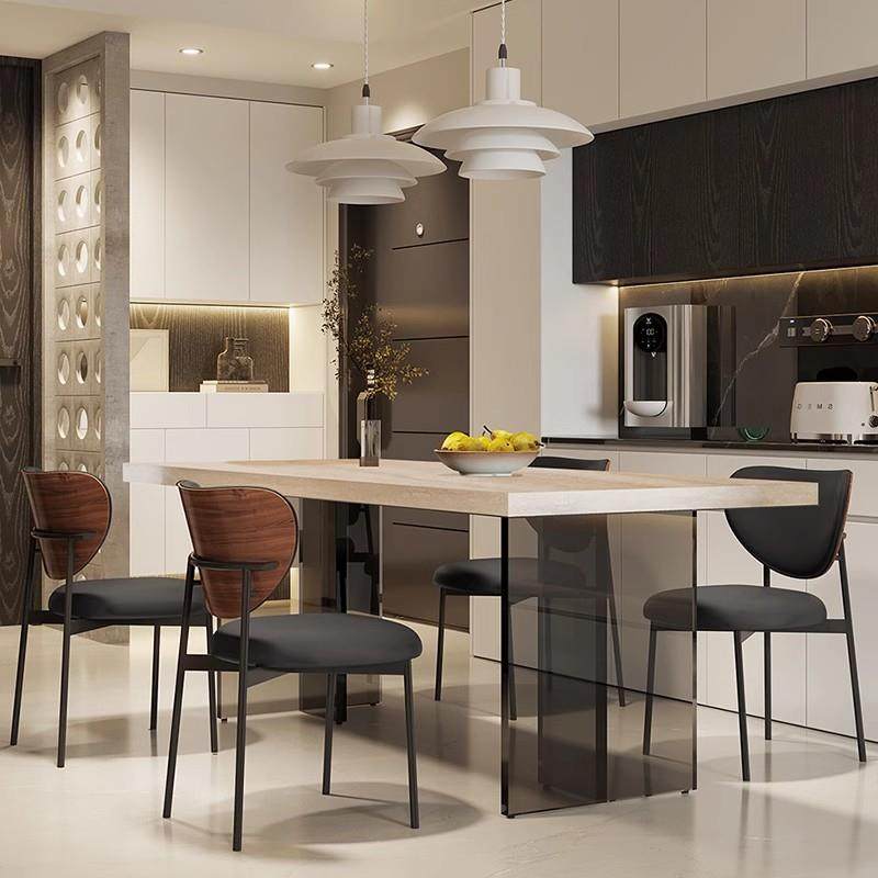 简约现代洞石岩板挂悬浮亚克力餐型NCM桌下组合小户复古椅风长方,鲜花速递/花卉仿真/绿植园艺,其它园艺用品,淘宝优惠券,粉丝福利购,淘宝优惠卷