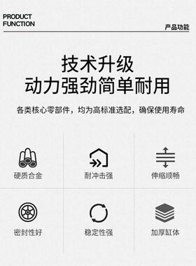 N10双轴25双0杆1缸UXN6大推力32气TDA20小型气动40长行程X1X15XT2