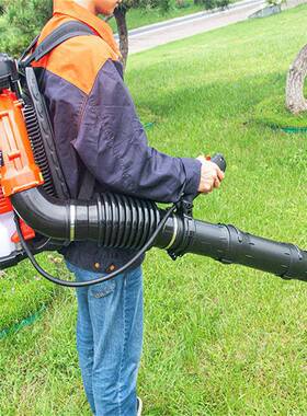 二背负式风力灭火机WIA大率功吹风机树叶清理机吹冲程大棚雪机