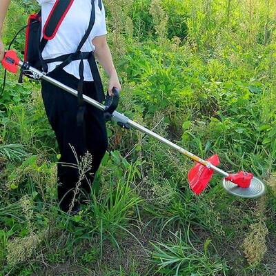 背电动草WZQ多机充电式锂电农用功能负除草小型家割用草坪打草机