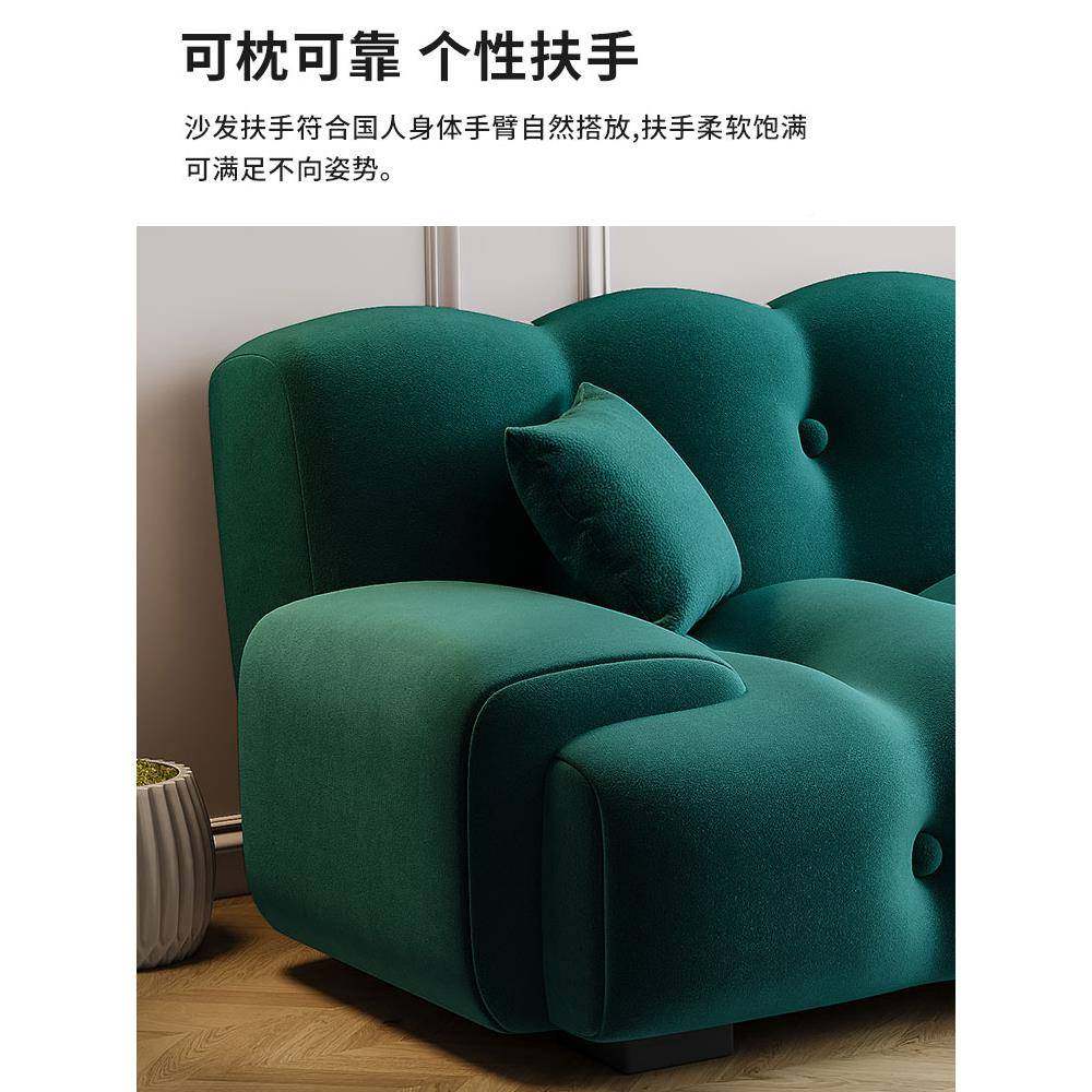 折叠两设用布艺沙床2025新款客厅小型民宿法式直户排计WBV师发小,鲜花速递/花卉仿真/绿植园艺,其它园艺用品,淘宝优惠券,粉丝福利购,淘宝优惠卷