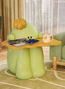 仙掌边几茶几床FWK发头柜人客厅儿童地房卧室沙电视柜旁奶油风落