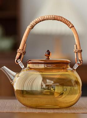 2玻茶024年新JQT款璃烧水壶高煮茶壶电陶炉大容量耐温泡家用茶炉