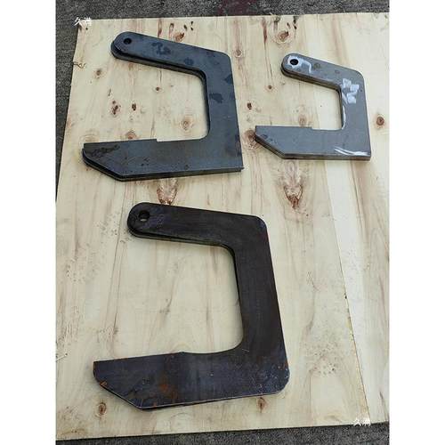 水管泥涵IGE管吊钩泥管涵挂钩锰钢板切割吊钩子C水型吊钩钢板钩