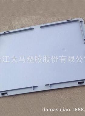 周厂家直供外寸尺600*400*箱3YMV40蓝色折叠式转带盖EU物流箱