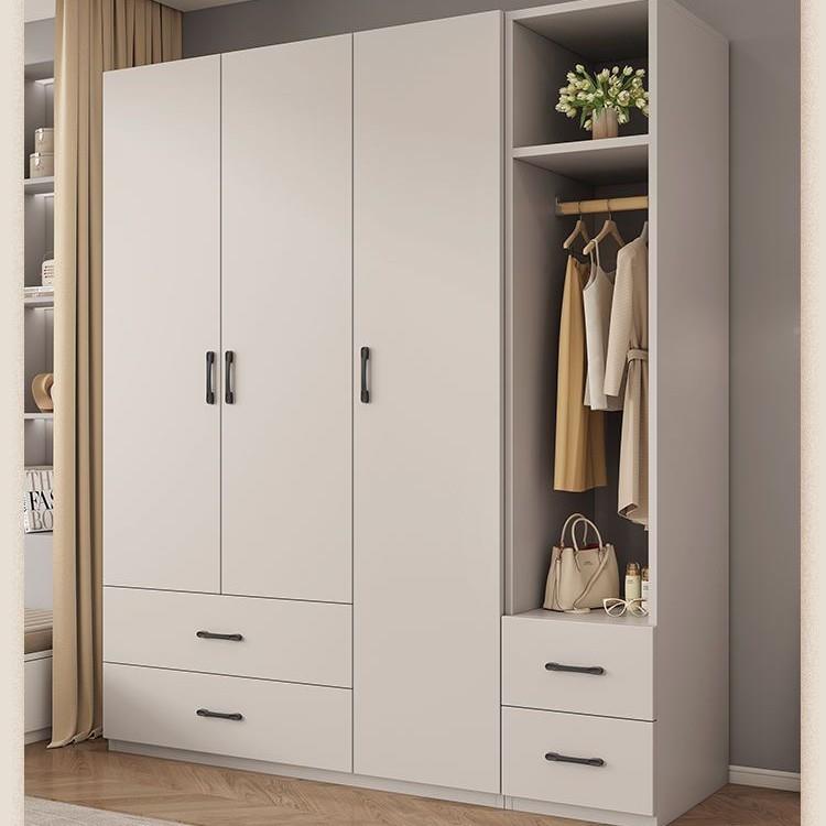 衣柜家用装卧室实木推拉门型柜ZKN子户简约现代儿小童简易组木质