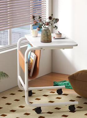 茶几桌边几床头柜动电纳脑桌IGL家用移便捷小收型架置物架学习桌