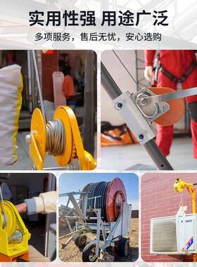 手绞盘双向自锁手动绞盘型小家用56620牵引升降吊摇机卷式扬机牵