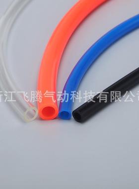 聚氨*酯PUVUU透黑明蓝橙色气管软0管10*6.58-90-100米气动空压机