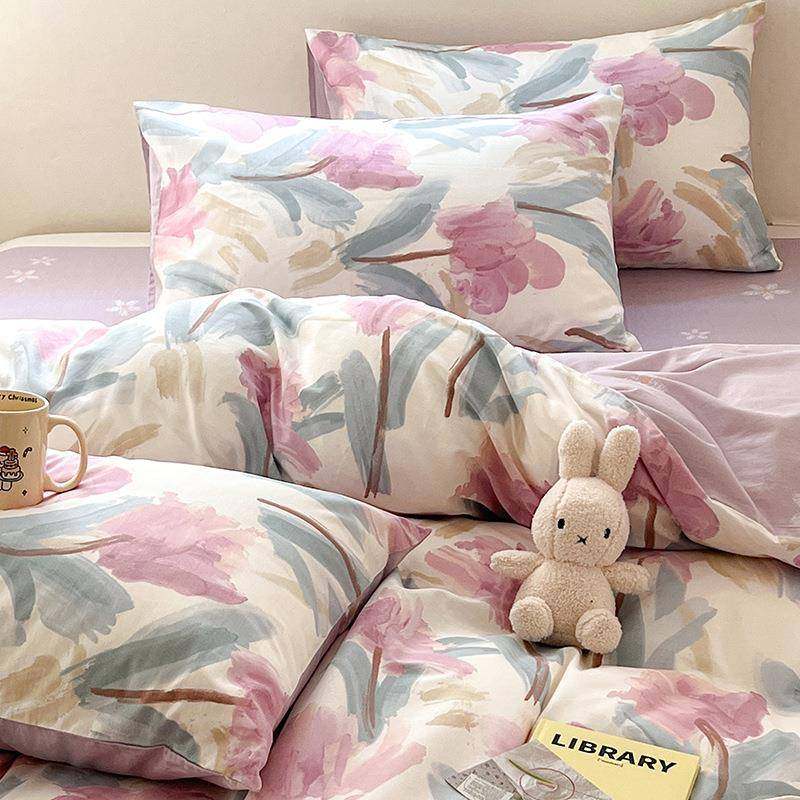 全棉套单件100纯棉单双OAD人宿舍女1501x20x2030床单被罩被被单.5