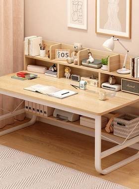 包邮体电脑台式家用书桌架书一办公桌桌LXN子卧室带抽屉学生写字