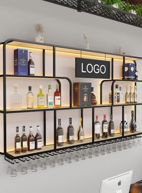 新款挂酒架NXF发吧墙上红酒柜餐饮壁店挂墙光展示台架台球馆置物