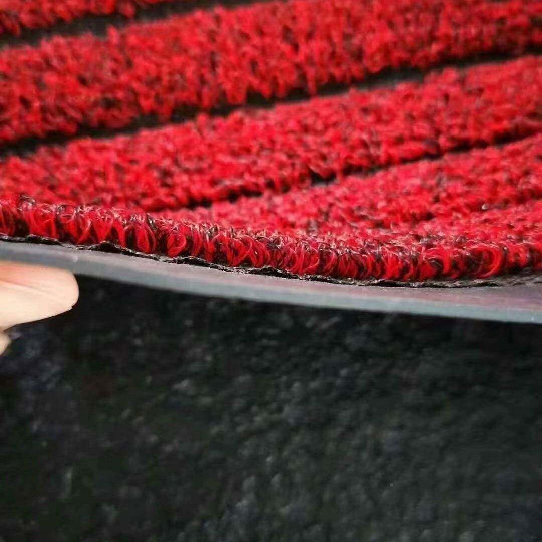 厂家垫细丝条纹地酒垫防滑地垫耐用门口店宾馆细丝条纹地走廊除尘