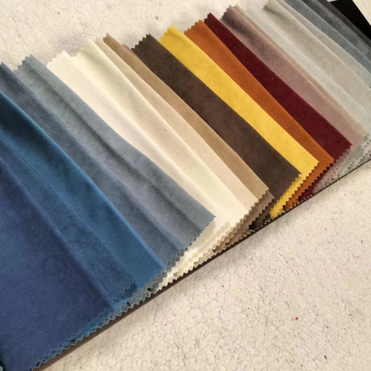 销多色沙皮绒抱枕靠垫发面料窗帘时尚布直艺仿丽NLV丝绒植绒布