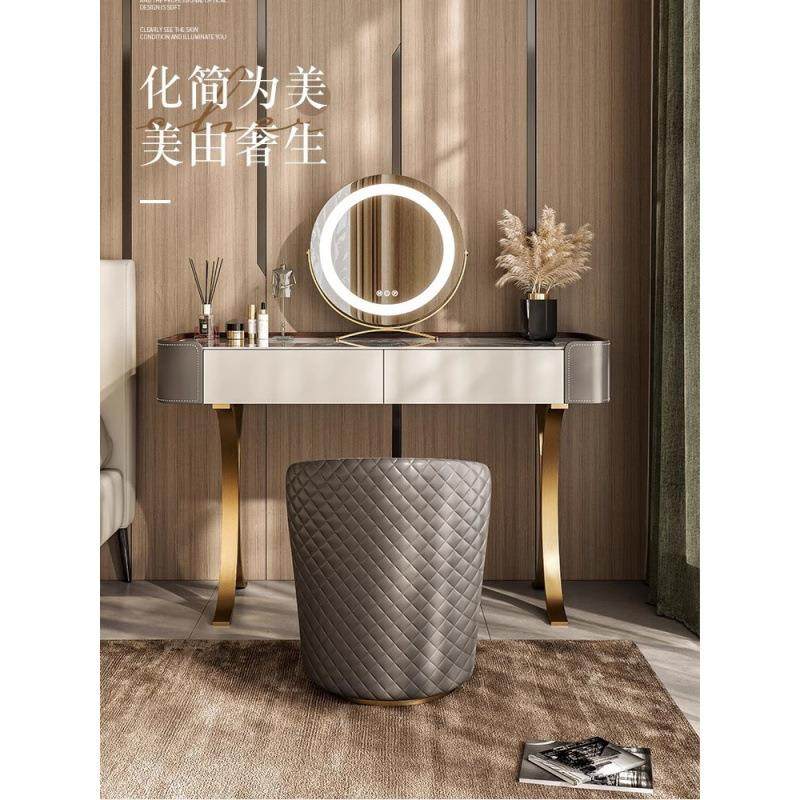 奢马鞍梳皮妆轻台代简约卧室收纳小户型网红现意式岩板化妆桌OPW,鲜花速递/花卉仿真/绿植园艺,其它园艺用品,淘宝优惠券,粉丝福利购,淘宝优惠卷