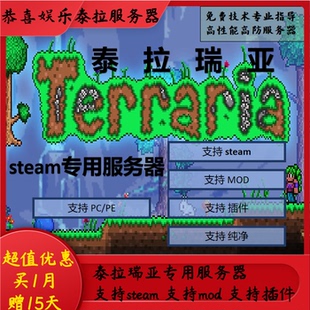 steam泰拉瑞亚terraria服务器tmodloader模组服恭喜娱乐
