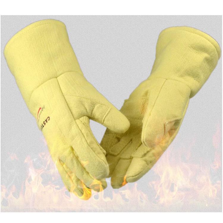 司顿耐高温手套50卡0度防烫隔886防护手套A热BY-5T3-4手掌耐磨手