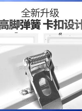 欧斯明石膏开孔GIM300x12照嵌00卡扣入式led平板灯6板00x600弹簧