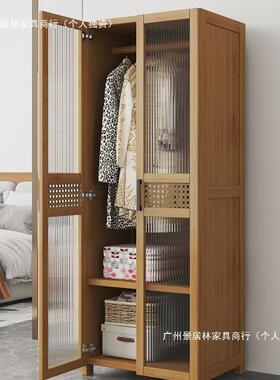 柜出租简经济型实木衣柜耐用房易宿PFD舍收纳组装家用衣卧室挂衣