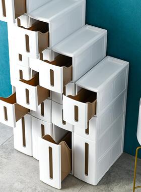 客厅生抽式夹夹缝收纳柜塑料卫间超窄厨WYH房缝柜缝隙置物架屉储