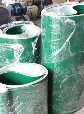 坚带固耐磨5mm厚坡送输送带现场安装爬机传轻巧VZD耐用PVC运输带