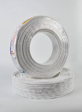 RV双芯软套2*1.5/2.监5/4/310护6控电源线多股铜芯软V护套线家用