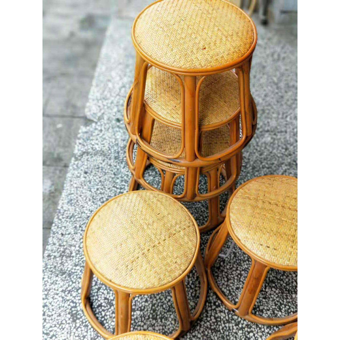 子L7南特色手工料腾编凳跳舞演云出道具DGL小凳子餐椅家用创意塑