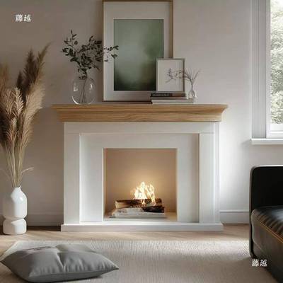 款壁欧炉柜玄法式壁炉装饰柜关复新古雕花OYF式民宿别墅客厅壁炉