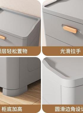 多层抽屉式收整柜出多功能家用储物纳儿童衣理柜租NUZ房用靠墙零