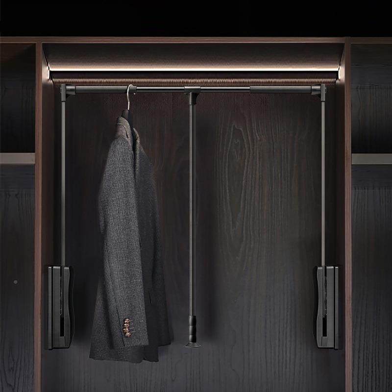 拉式挂衣杆简约衣衣柜帽下间自动升降LZQ挂衣活器动挂衣架缓冲衣,鲜花速递/花卉仿真/绿植园艺,其它园艺用品,淘宝优惠券,粉丝福利购,淘宝优惠卷