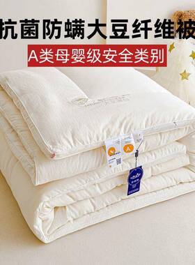 A类婴儿级大被豆纤被子人加厚冬被四季可用HFD学生维被芯双春秋棉