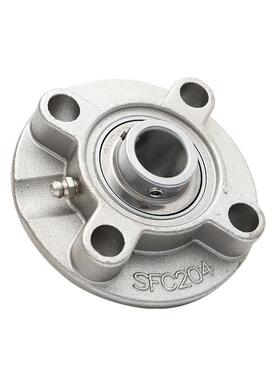 不锈钢外球面带175座轴承SC2F锈C21不钢304材质U420材质