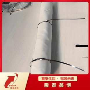 隆泰鑫博耐高温NEG阻硅绝缘橡胶陶瓷化牌防燃火毯