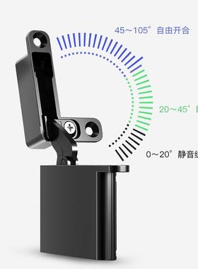 合意式阿克德极简铝金门框天地铰链Akrd隐CWJ式藏重型门公窗25斤