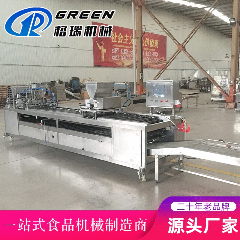 自动蛋饺生产线源头厂家 黄金蛋饺加工流水线设备 食品厂蛋饺机