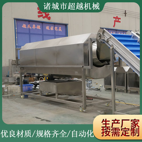 全自动椰枣清洗机不锈钢喷淋式果蔬清洗机设备 蔬菜清洗机 洗果