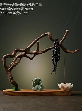 厂天家然实木根wecpbZxs雕摆件创意居厅装客饰家工艺品风直销