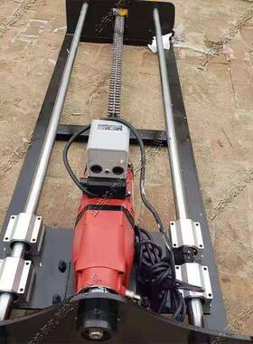 小型管公水平孔打机水管施路工顶机电力电SHU信水平穿越钻眼机