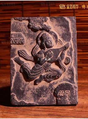 品云冈石窟文创飞拓版传拓具拓包拓印板画云工岗家F8758889天居饰