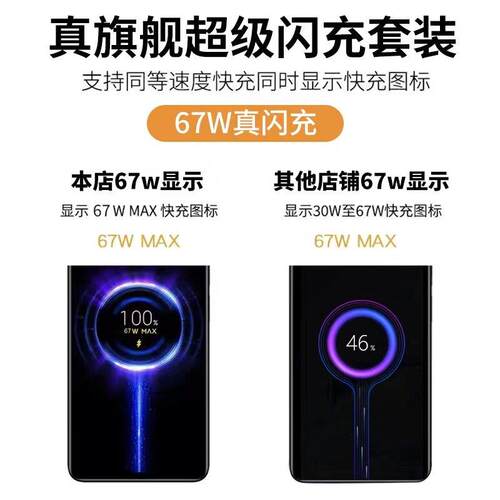 适用小米Civ小i3数据线67米W疾速秒充小米civi2充电线Xiami小米c逸冬ivi2手机数据线米civi3充电线6Ao加长2线