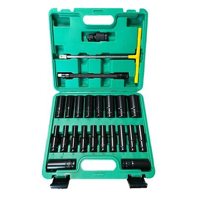 PAV软1/2电动电锂套筒2PC件套T杆接管转换头内六角加长套筒3头套