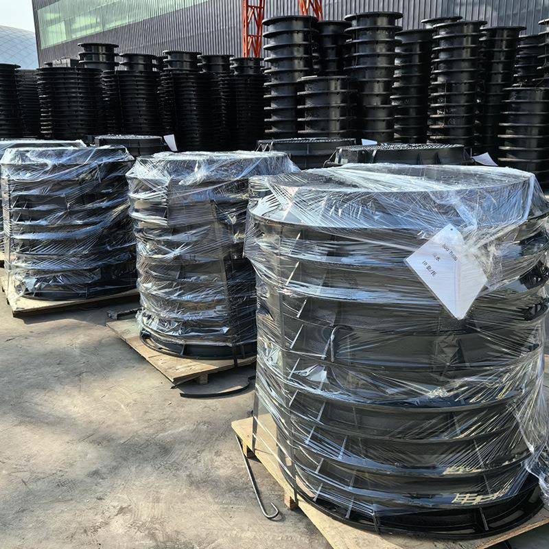 球现货轻重型井盖复合树脂雨井盖铸铁墨雨水电球墨铸铁力井盖篦子