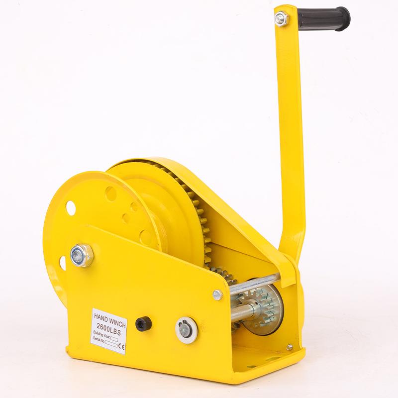 双向自锁手摇绞手动盘扬0机180磅107手动绞车家用小型牵卷引升降