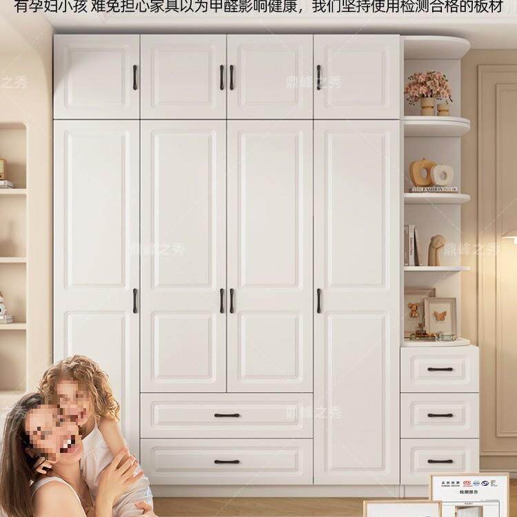 衣柜用卧室简约现代租屋用简易儿柜子小家户型欧式VJR平开出门童