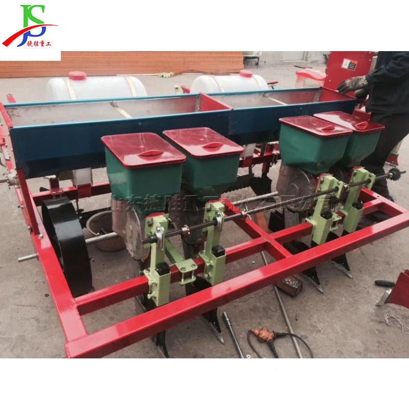 花生覆播膜种机手扶拖机颗种ZQE植机拉小型后置4粒行果子仁栽种机