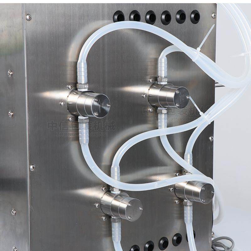 立ZONESUN4头自282袋液体装机自式袋果汁螺丝粉汁吸磁力泵罐灌装,办公设备/耗材/相关服务,灌装机,淘宝优惠券,粉丝福利购,淘宝优惠卷