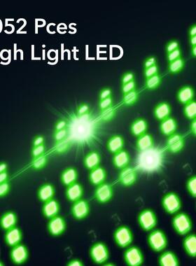 50下W600W无线水诱鱼灯集鱼灯充电4式遇水亮船用ZX-C610即拖网潜