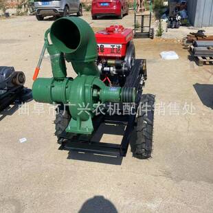 加大泵体柴油机扬泵程无品牌/20米离8寸心水泵吸程10米工程清淤