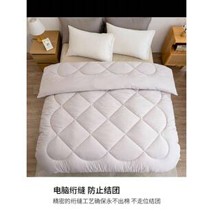 冬季超厚丝绵被子冬被加厚太保暖12斤棉被生学威索家纺宿单人春秋